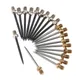 10 Pcs Professional Harrows Darts Steel Tips Conversion Metal Needle Dart Tip Points Flight Shaft