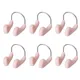 6PCS Waterproof Swimming Nose Clip Anti-choking Professional Swimming Wire Nose Clip Underwater Nose