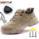 Male Safety Shoes Work Sneakers Indestructible Work Safety Boots Winter Shoes Men Steel Toe Shoes