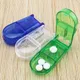 1pc Pill Cutter Medicine Cutter Medicine Split Medicine Box Portable Medicine Portable Small
