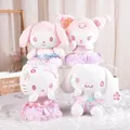 Hello Kitty Kawaii Kuromi My Melody 20Cm Cherry Blossom Pink Plush Doll Anime Sanrio Girl Heart Cute