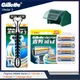 Gillette Vector 3 Razor Shaving Blades Safety Razors Men's Beard Hair Removal Ultra Thin 3 Layer