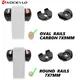 For Carbon Rail Cushion Saddle Aluminum Clips 7x7 7x9mm Oval/Round Seat Rail Clamps seatpost
