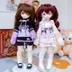 New 1/6 1/4 1/3 BJD Doll Clothes Cute Cat Sweater Hoodie Jacket for Big 1/6 Yosd 60 30cm Doll