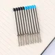 10Pcs 9.9cm Replaceable Metal Pen Refills 1.0mm Special Office Business Ballpoint Pen Refill Rods