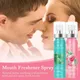 20ml Fruity Breath Peach Mint Breath Freshener Spray Halitosis Freshener Treatment Mouth Odor Spray