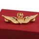 Classic Men Brooches Vintage WWII USAF Wings Military Command Pilot Metal Wings Metal Badge Pin Army