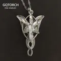 925 Sterling Silver Arwen Necklace Fashion Fairy Princess Twilight Star Necklace Women's Sweater