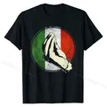 Italian Gift Shirt Funny Italy T-Shirt T Shirt Fitted Casual Cotton Men Tees Cool