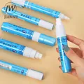 JIANWU 1 Pcs Three-Purpose Fast Dry Glue Pen Creative Large Capacity Solid Glue Pen Shape Glue Stick