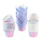 10/30pcs Rainbow Cupcake Paper Cup Oilproof Cake Wrappers Cups Unicorn Birthday Party Wedding