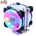 Wovibo CPU Cooler Cooling Fan 3PIN 4Pin Ventilador Silent For Intel 775 1150 1151 1155 1200 1700