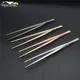 30cm Silver/Copper/Gold/Black Stainless Steel Kitchen & Bar Tweezer Food Tongs Kitchen Cooking
