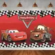 Disney Cars Backdrop McQueen Birthday Party Supplies Background Boys Girls Birthday Party Baby