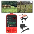 Livestock High Voltage Pulse Controller Electric Fence Energizer LCD Voltage Display High-decibel