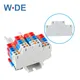 1 Piece D-PTTB2.5 End Cover For PTTB2.5 Din Rail Terminal Blocks End Cover Plate