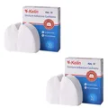 Y-Kelin Denture Adhesive Cushions Upper 60 Pads 2 pack Soft Cushion Last All Day & Protect Gums