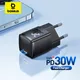 Baseus 30W GaN Charger PD Type C Charger PD3.0 QC3.0 PPS Fast Charger Phone Charger For iPhone 15 14