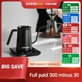 MHW-3BOMBER Smart Electric Coffee Kettle Precise Temperature Control Gooseneck Kettles Pour Over