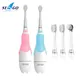 Seago Children Sonic Electric Toothbrush Battery Power LED Light Smart Timer Waterproof IPX7