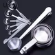 UPORS Measuring Cups Premium Stackable Kitchen Measuring Spoon Set Stainless Steel Measuring Cups