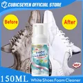 Foam Cleaner For White Shoes Whiten Cleaning Stain Dirt Remove Yellow Spray Foam Cleaner