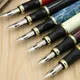 JINHAO 450 G NIB metal GOLDEN Modified calligraphy Round Body Flower body English Fountain Pen