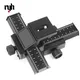 RYH 4 Way Macro Focusing Rail Slider for Canon Sony Nikon Pentax Close-Up Shooting Tripod Head with