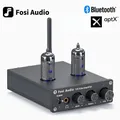 Fosi Audio Bluetooth Vacuum Tube Amplifier AptX HD Stereo Power Amp 50W TPA3116D2 Portable Headphone