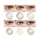 2pcs(1Pair) Colored Contact Lenses Eye Athena Seriers Yearly Contact Lenses Color Cosmetic Contact