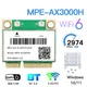 Dual Band WiFi 6 AX3000H Card MPE-7260AC For Mini Pcie Adapter Bluetooth 5.2 Wireless Adapter