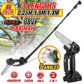 40000RPM Telescope Electric Pole Saw 6inch Adjustable With Reach Extension Battery Saw Garden Tool