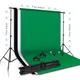 SH Photography Background Stand Kit With Stand Support System Backdrops for Photo Studio Chromakey