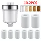 Bath Filter Transparent Bathroom Filtration System Water Outlet Purifier Kits Universal Faucet