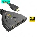 4K*2K 3D Mini 3 Port HDMI-compatible 1.4 Switch 4K Switcher HD Splitter 1080P 3 in 1 out Video