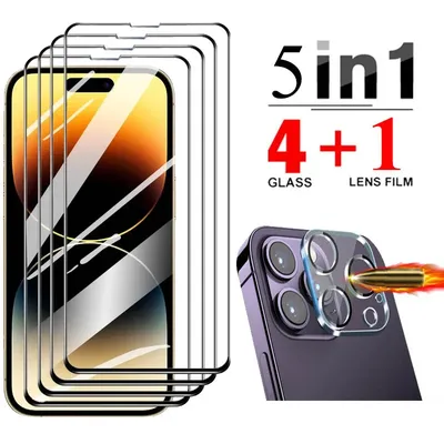 for iphone 15 16 Tempered Glass For iphone 14 pro Screen Protector iphone 13 12 Pro max Camera protectors for iphone 16 pro Glass Film iphone 15 pro glass protector For apple iphone 14 pro max