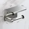 Aluminum Alloy Toilet Paper Holder Shelf With Tray Bathroom Accessories Kitchen Wall Hanging