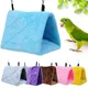 Pet Bird Parrot Cages Warm Bird Hammock Hanging Tent Bed for Bird Sleeping Bird Cage Decoration