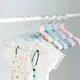 5/10/20 PCS Kids Clothes Hanger Racks Metal + PVC Plastic Candy Color Hangers Non-slip Coats Hanger