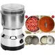 Coffee Grinder Electric Portabl Household Pepper Legumes Bean Grinding Machine Stainless Kitchen