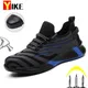 Men Work Safety Shoes Anti-puncture Working Sneakers Male Indestructible Work Shoes Men Boots