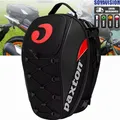 Black Men's Motorcycle Bag Waterproof MotorbikeTravel Luggage Helmet Backpack MotocrossTailBag