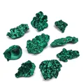 Natural Green Malachite Raw Stone Rough Crystal Clastic Rock Cube Collectible Gravel Minerals