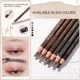 1pc Waterproof Lasting Eye Brow Pencil Precise Brow Definer Black Blonde Brown Eyebrow Pen Long