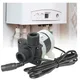 Silent 4 Points Threaded DC 12V 24V US Plug Brushless Solar Motor Water Pump Water Heater Shower