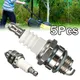 1PC/5PCS Mower Flower Plug RJ19LM BR2LM Lawn Mower Spark Plugs for Briggs & Stratton Engines Motors