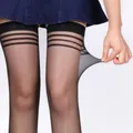 2 Colors Womens Sexy Stockings Ladies Top Stay Up Thigh High Stockings Nightclubs Thigh High