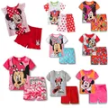 New Summer Kids Boys Girls Clothes Baby cotton Princess Pajamas Summer Short Sleeved Set Cartoon