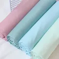 160x50cm Candy Color Dot Twill Cotton Sewing Fabric DIY Bedding Sheet Home Decoration Children's