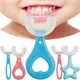Toothbrush Children 360 Degree U-shaped Child Toothbrush Teethers Brush Silicone Kids Teeth Oral
